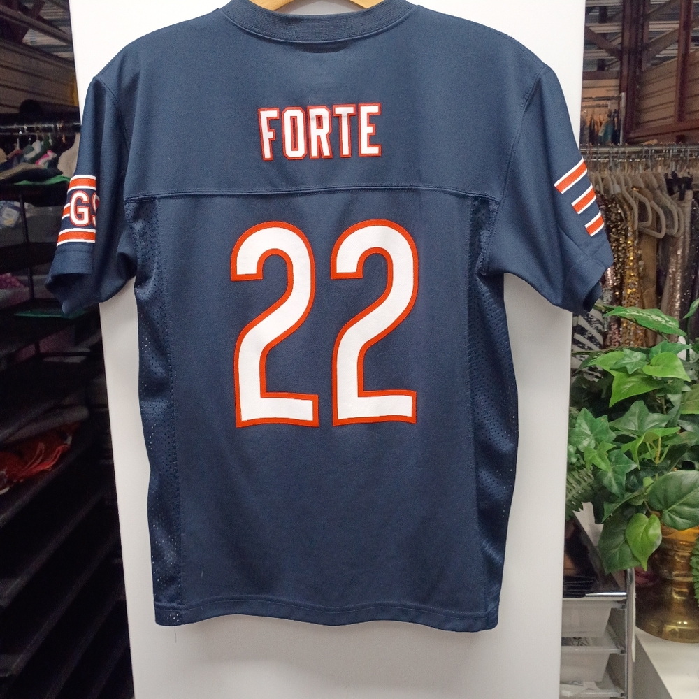 NFL Blue and Orange Jersey with Number 22